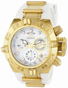 Invicta Swiss Quartz Gold-plated Stainless Steel Watch #0536 (Watch)