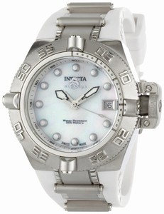 Invicta Subaqua Quartz Mother of Pearl Watch # 0539 (Women Watch)