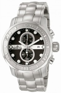 Invicta Quartz Chronograph Watch #0878 (Men Watch)