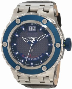 Invicta Swiss Quartz Black Watch #10091 (Men Watch)