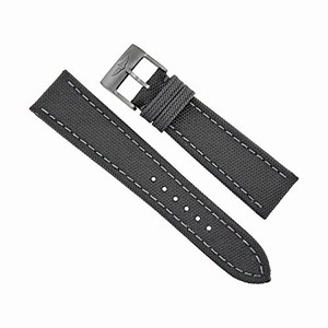 Breitling Dark Green Canvas 24mm-20mm Strap # 100W-M20BASA.1