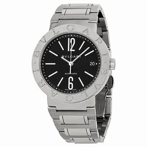 Bvlgari Automatic Dial color Black Watch # 101370 (Men Watch)