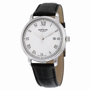 MontBlanc white Dial Calendar Watch # 112609 (Men Watch)