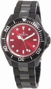 Invicta Swiss Quartz Red Watch #11304 (Women Watch)