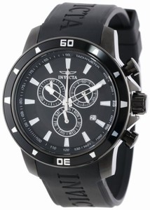 Invicta Swiss Quartz Black Watch #11390 (Men Watch)
