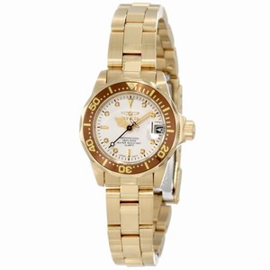 Invicta Japanese Quartz White Watch #11444 (Women Watch)