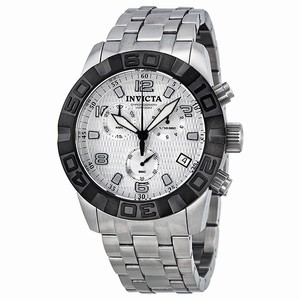 Invicta Silver-tone Quartz Watch #11453 (Men Watch)