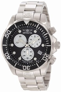 Invicta Black Quartz Watch #11484 (Men Watch)