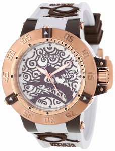 Invicta Subaqua Quartz Analog Silicone Watch # 11541 (Men Watch)
