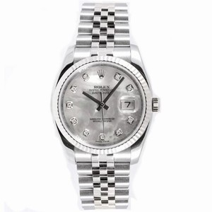 Rolex Swiss automatic Dial color White Watch # 116234.JMOPD (Men Watch)