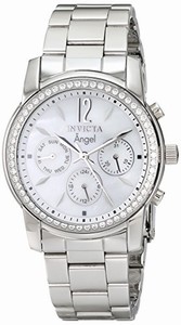 Invicta Swiss Quartz Mother-Of-Pearl Watch #11768 (Women Watch)