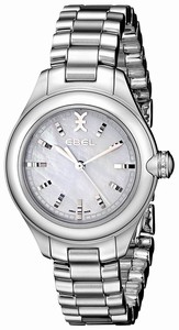 Ebel Swiss quartz Dial color Mother of pearl Watch # 1216173 (Women Watch)