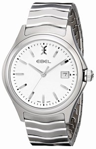 Ebel Swiss Quartz Dial Color White Watch #1216201 (Men Watch)