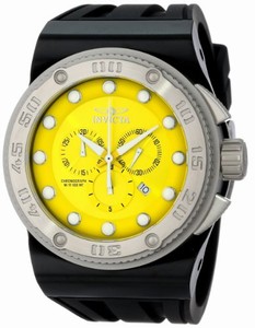 Invicta Swiss Quartz Yellow Watch #12294 (Men Watch)