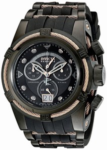 Invicta Black Dial Stainless Steel Band Watch #12300 (Men Watch)