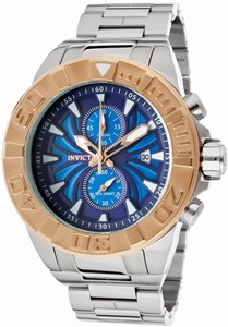 Invicta Pro Diver Quartz Chronograph Date Multicolor Dial Stainless Steel Watch # 12305 (Men Watch)