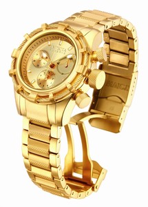Invicta Bolt #12461 Gold Tone Stainless Steel Men Watch