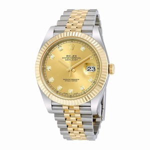 Rolex Automatic Dial color Champagne Watch # 126333CDJ (Men Watch)