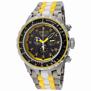 Invicta Swiss Quartz Carbon fiber Watch #12778 (Men Watch)
