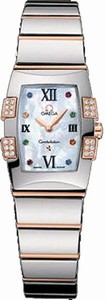 Omega Quadrella Mini Series Watch # 1283.79.00 (Womens Watch)