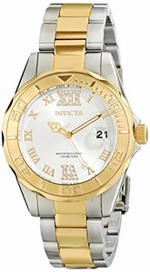 Invicta Japanese Quartz Silver Watch #12852 (Women Watch)
