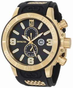 Invicta Swiss Quartz Black Watch #13688 (Men Watch)