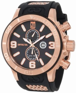 Invicta Swiss Quartz Black Watch #13689 (Men Watch)