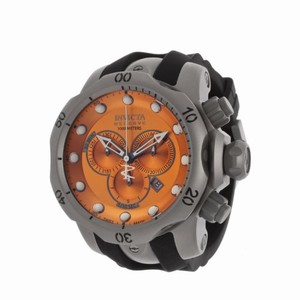 Invicta Swiss Quartz Orange Watch #14169 (Men Watch)