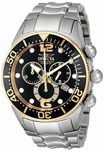 Invicta Swiss Quartz Black Watch #14197 (Men Watch)