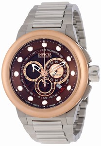 Invicta Brown Quartz Watch #14303 (Men Watch)