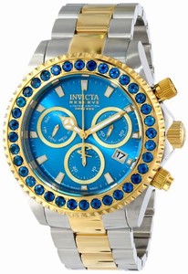 Invicta Swiss Quartz Blue Watch #14448 (Men Watch)