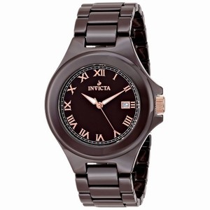 Invicta Swiss Quartz Brown Watch #14580 (Men Watch)