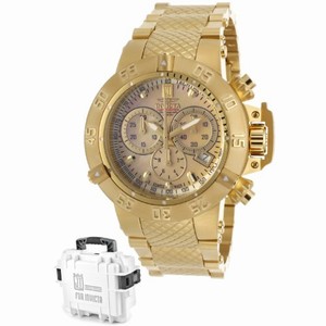 Invicta Swiss Quartz Gold Watch #14597 (Women Watch)