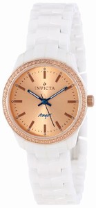 Invicta Japanese Quartz rose gold Watch #14908 (Women Watch)