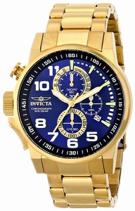 Invicta Blue And Black Quartz Watch #14959 (Men Watch)