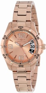 Invicta Swiss Quartz rose gold Watch #15120 (Women Watch)