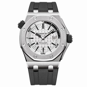 Audemars Piguet Automatic Dial color Mega Tapisserie Pattern Watch # 15710ST.OO.A002CA.02 (Men Watch)