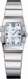 Omega Quadrella Mini Series Watch # 1585.79.00 (Womens Watch)