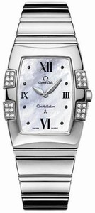 Omega Constellation Quadrella Series Watch # 1586.70.00 (Womens Watch)