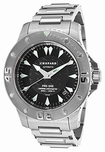 Chopard Automatic Dial Color Black Watch #158912-3001 (Men Watch)