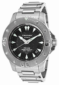 Chopard Automatic Dial Color Black Watch #158912-3001 (Men Watch)