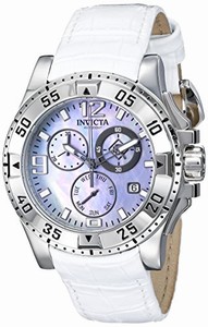 Invicta Swiss Quartz Mother of pearl Watch #16098 (Women Watch)