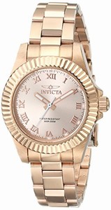 Invicta Quartz Rose Gold Watch #16763 (Women Watch)