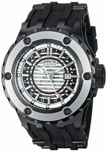 Invicta Subaqua Quartz Analog Date Black Rubber Watch # 16825 (Men Watch)