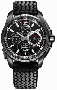 Chopard Automatic Chronograph Date Black Rubber Watch # 168513-3002 (Men Watch)