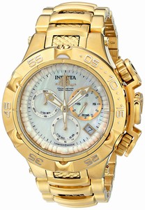 Invicta White Mother Of Pearl Quartz Watch #17222 (Women Watch)