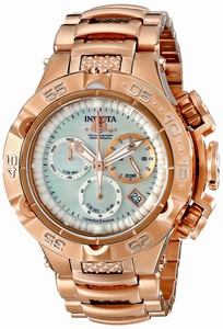 Invicta Mother Of Pearl Dial Stainless Steel Band Watch #17224 (Women Watch)