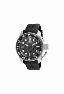 Invicta Black Dial Luminous Watch #17510 (Men Watch)