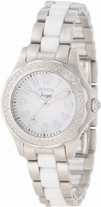 Invicta Swiss Quartz White Watch #1779 (Women Watch)