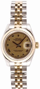 Rolex Automatic Dial color Yellow Watch # 179173.JCR (Women Watch)